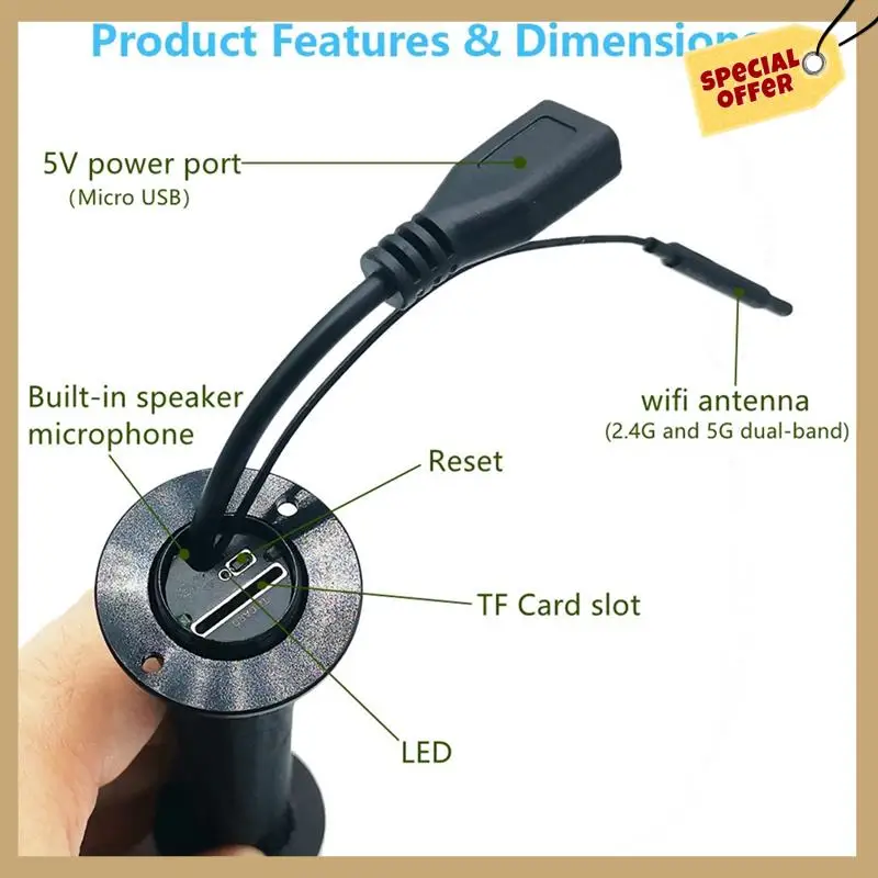 1080P Tuya Vita Intelligente Casa Visualizzatore Digitale Peepholes Macchina Fotografica Della Porta Occhio Wifi IR Visione Notturna Porta Occhio Della Macchina Fotografica EU PLUG-WMAN