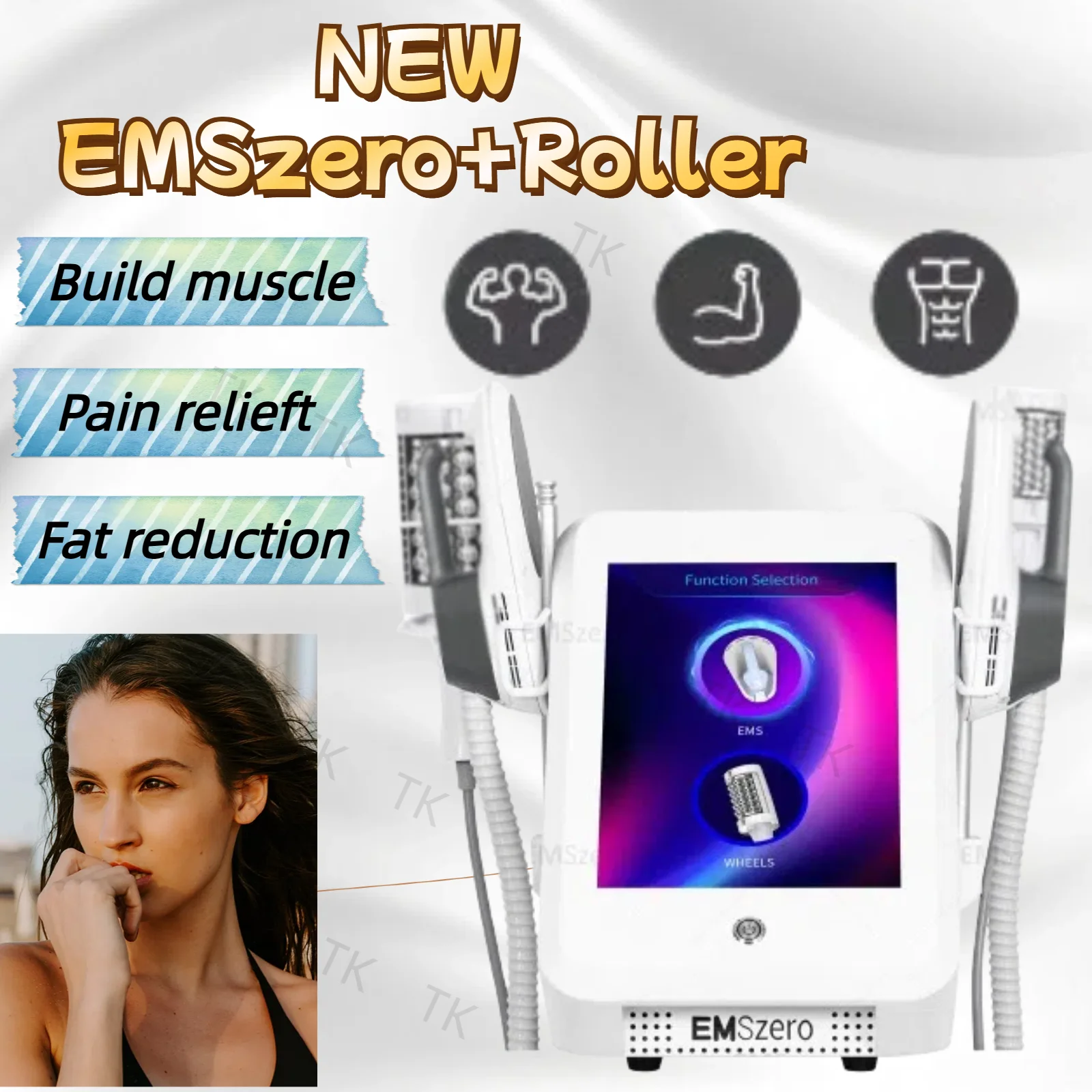 2025 EMSzero Slimming Inner Ball Roller Massage Weight Loss EMS 2 In 1 Shaping Muscle Building Fat Reduce Body Sculpting Machine