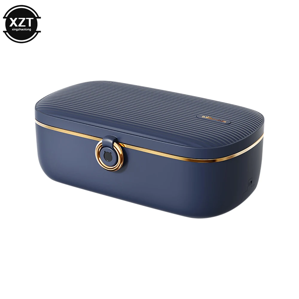 Electric Heating Lunch Box Stainless Steel No Water Injection Heated Bento Box Food Warmer Storage Container For Student Office