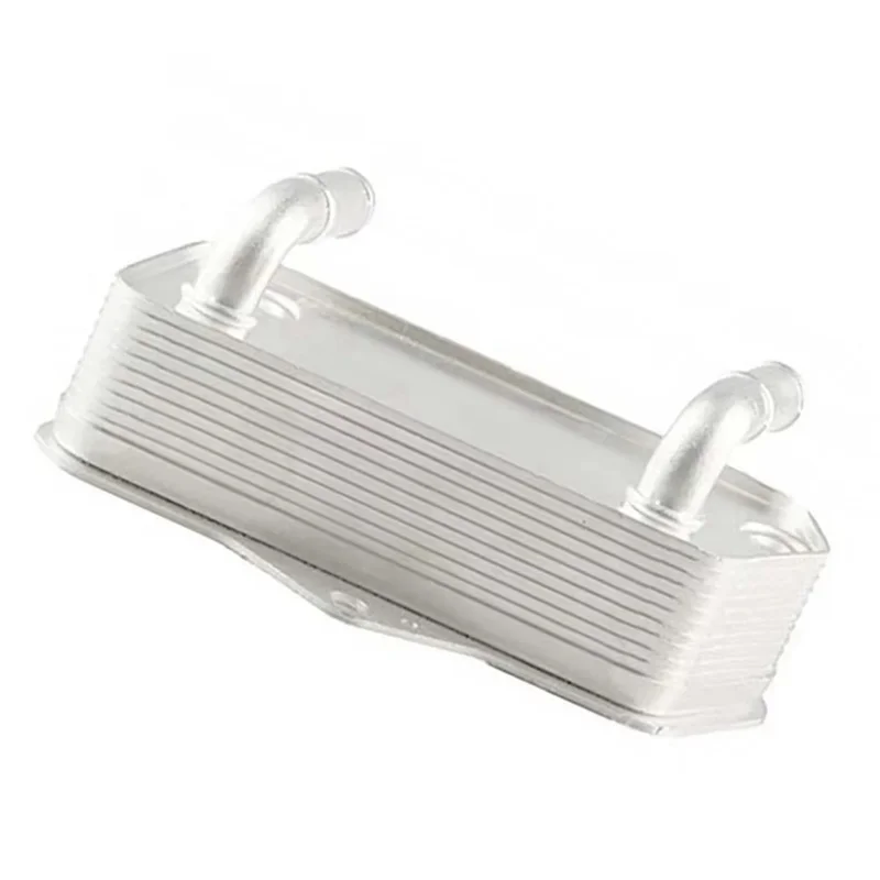 

RTSHE-Car Engine Oil Cooler Transmission Radiator 02E409061B For Golf Jetta Magotan Hao Rui Passat Touran