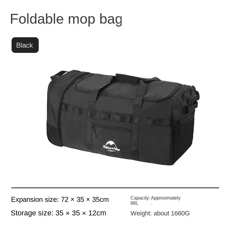 

Camping Outdoor Sports Foldable Tugbag Camping Portable Outdoor Travel Large Capacity Luggage Storage Bag