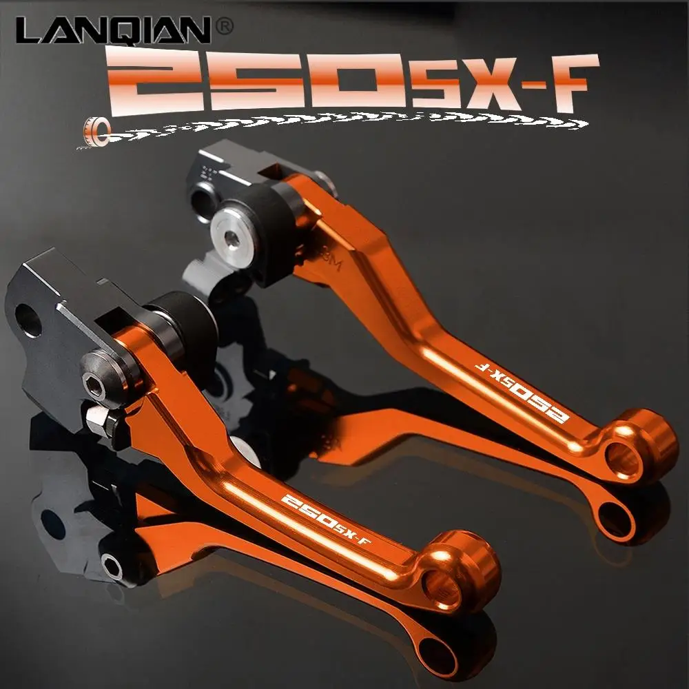 

Motorcycle Accessories Dirt Pit Bike Motocross Pivot Brake Clutch Levers For 250 SXF 250 SX-F 2005-2018 2014 2015 2016 2017