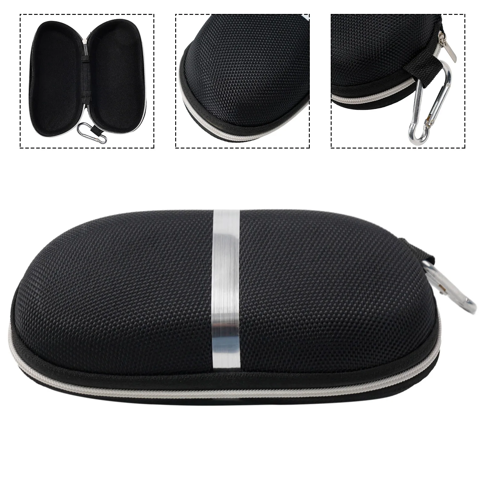 Effective Glasses Case Portable Provides Strong Protection Convenient Hook for Portability Suitable for Different Glasses