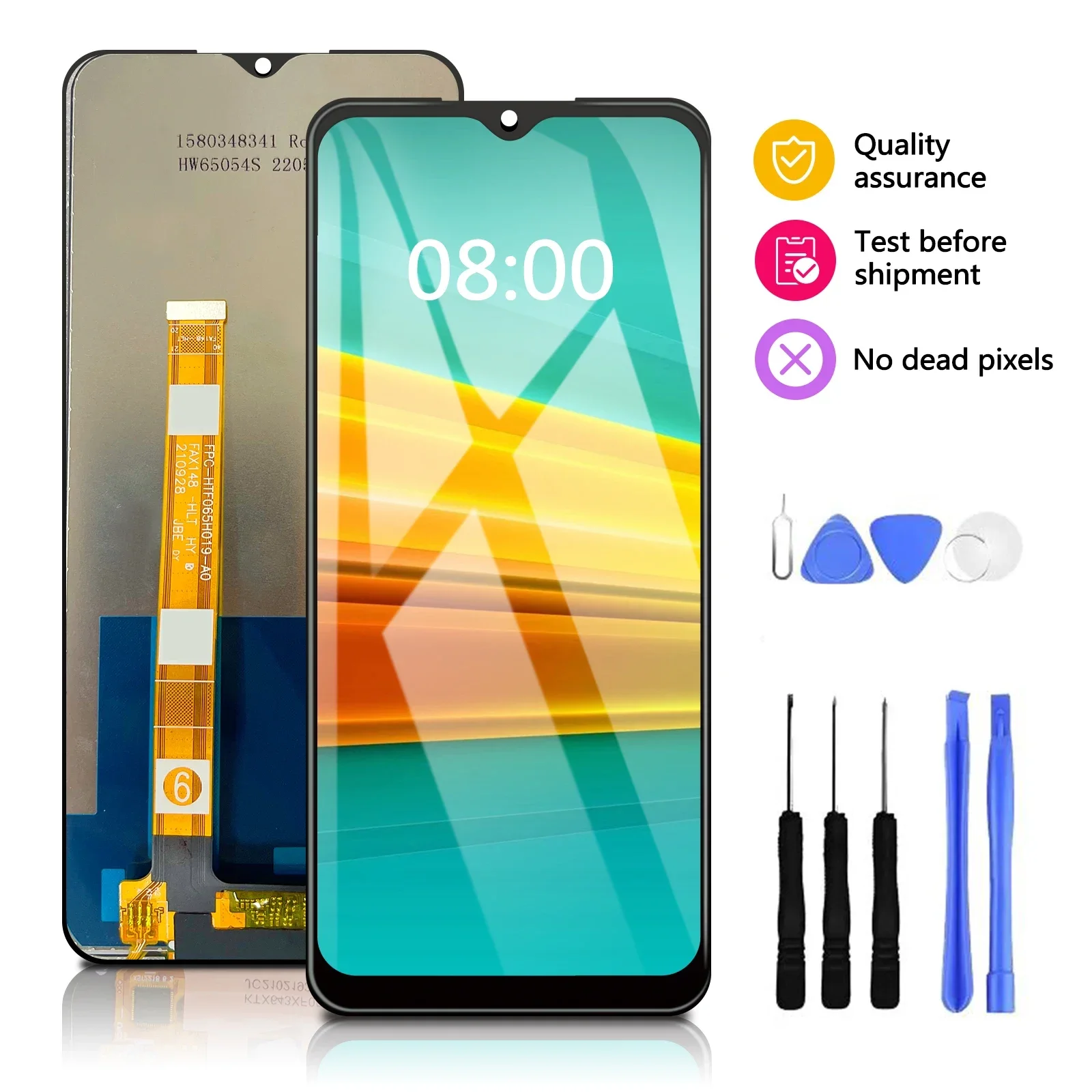 

6.5"Ori For Oppo RealmeC3 A11X LCD Display Touch Screen Digitizer Assembly For A8 Realme5/5i/6i Narzo10A/20A Display Replacement