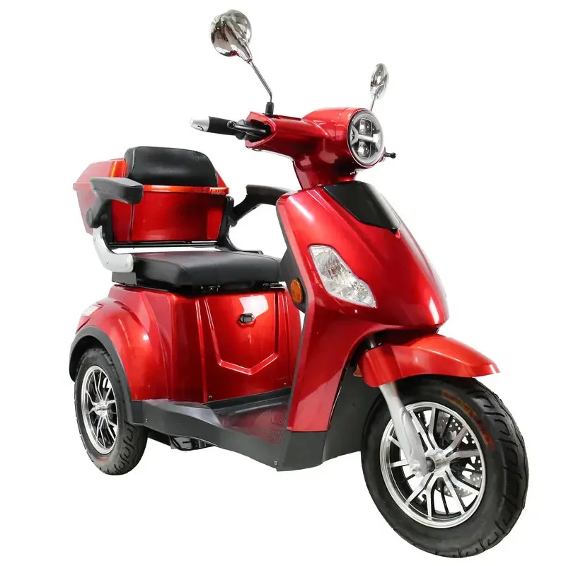 Model Gecko-N  3 Wheels 1000W 25Km/H  Factory Direct Electric Racing Tricycle Mobility Electric Scooter  Mop