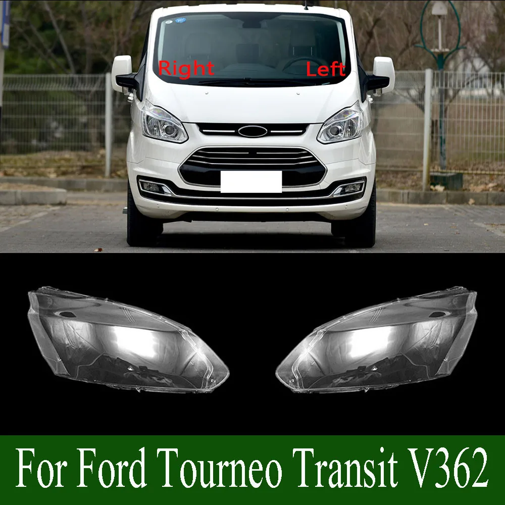 For Ford Tourneo Transit V362 Transparent Headlamp Shell Lampmask Lamp Shade Headlight Cover Replace The Original Lampshade