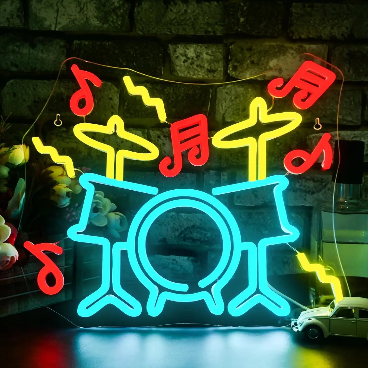 Drum Kit Neon Sign … - image