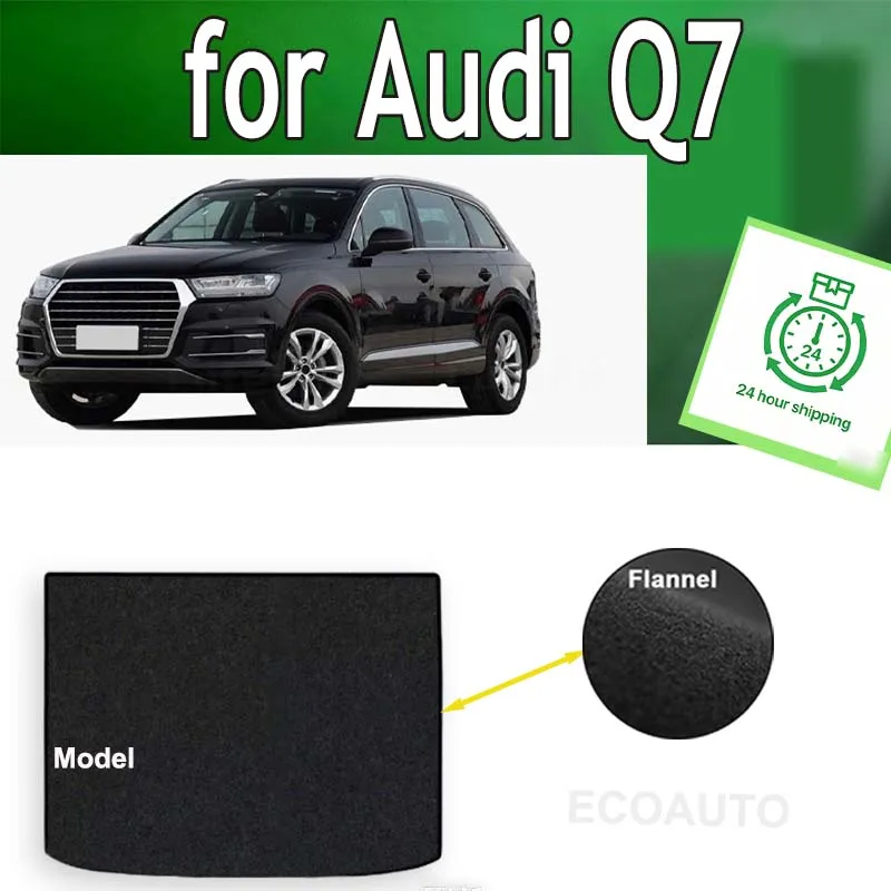

TREADFIT Rear Trunk Mat For Audi Q7 2016-2025 Luggage Floor