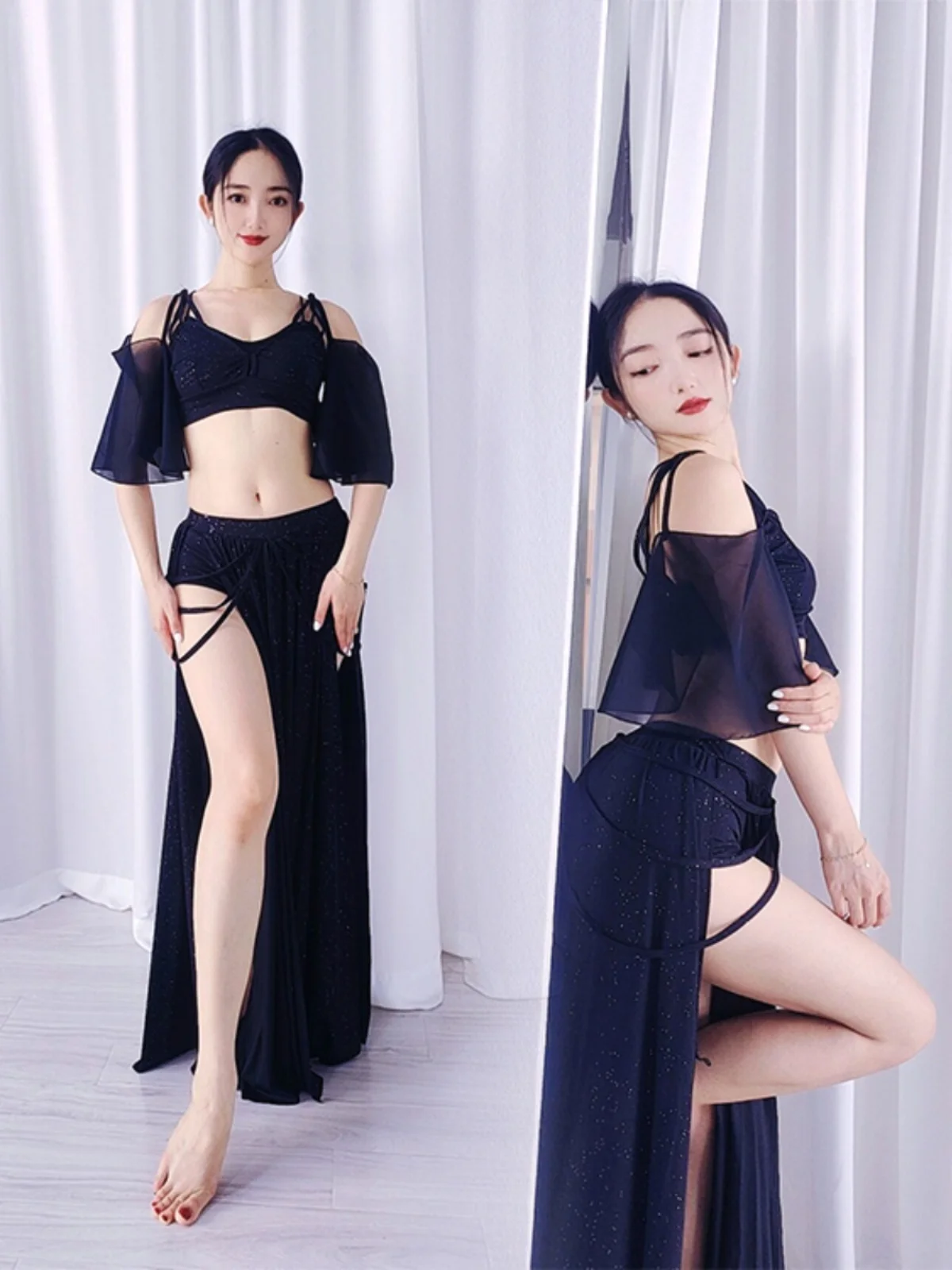 Belly Dance Skirt Woman Danza Folclórica China Line Suit Women 2023 Stage Costume Halloween Costumes Arab Wear Tops Sari Outfit