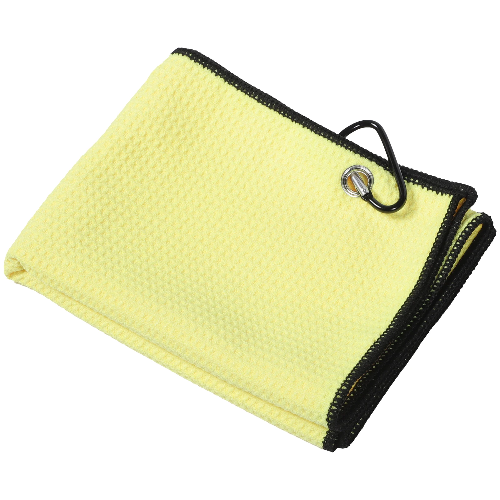 

Microfiber Golf Towel for Cleaning Balls Portable Sports Towel with Buckle Reusable Golfs Wipe Outdoor Supplies Fitness