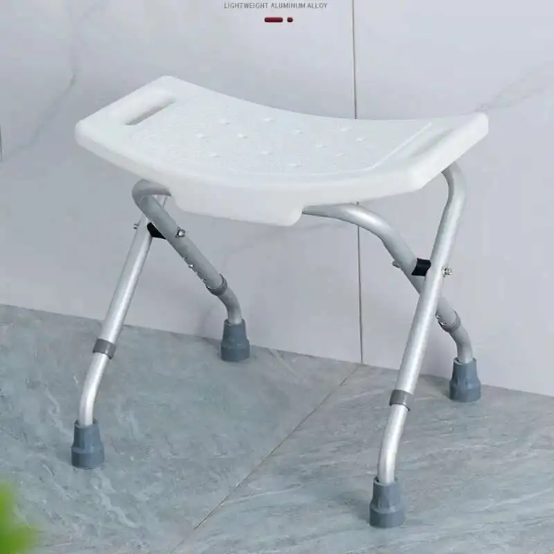 Room Foldable Shower Living Bathroom Chair Kitchen Bedroom Stool Nordic Low Stackable Disabled Taburete Plegable Home Furniture