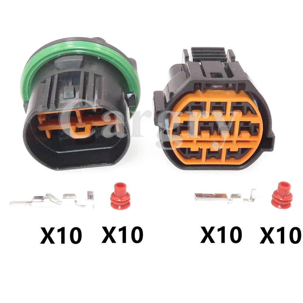 1 مجموعة 10P GL221-10021 HP066-10021 HP076-10100 التيار المتناوب الجمعية السيارات العلوي المقبس سيارة موصل مقاوم للمياه الجمعية لشركة هيونداي #2