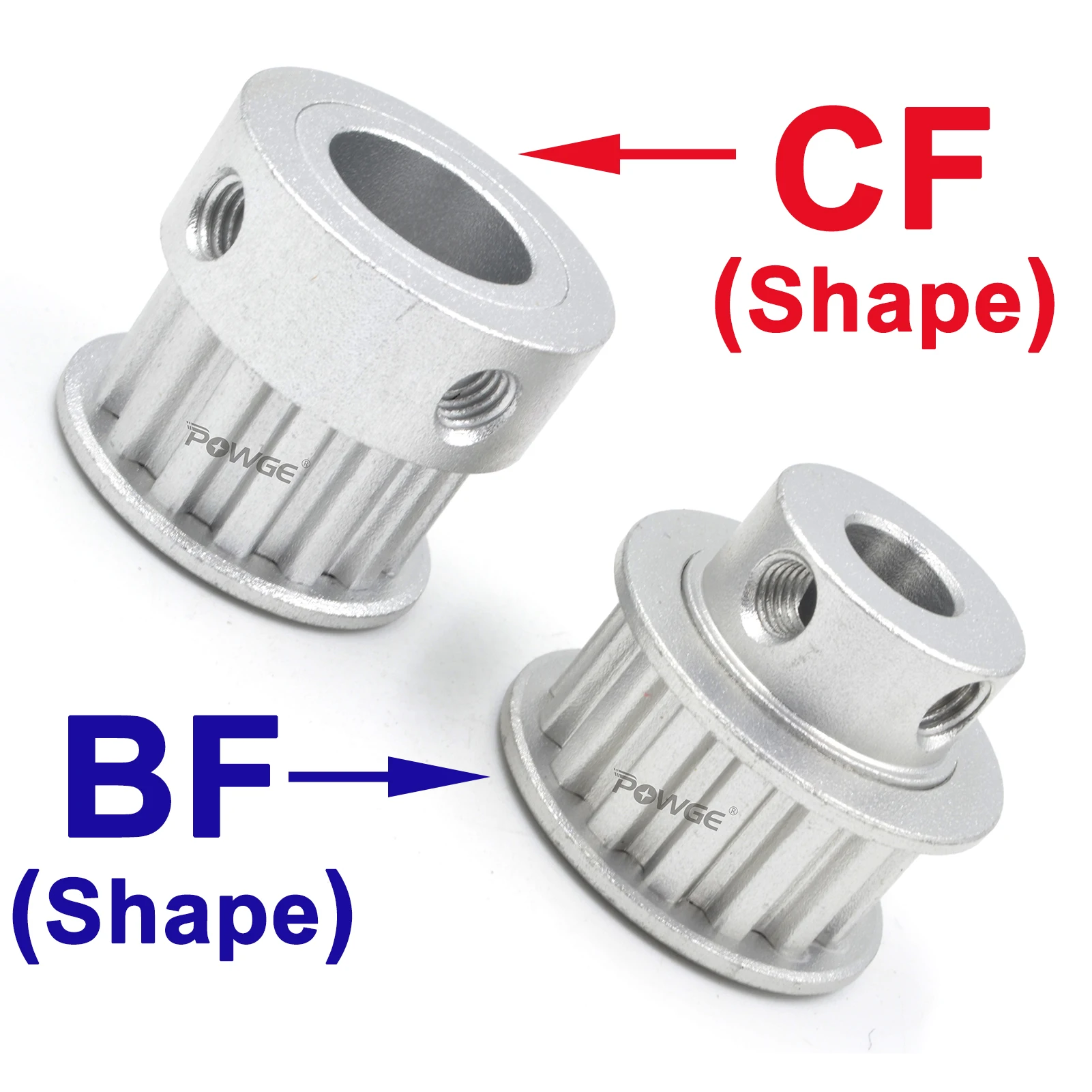 POWGE 19 20 21 22 Zähne XL Zahnriemenscheibe Bohrung 5/6/6,35/7/8/10/12/14/15/16/17/18/19/20 mm für Riemenbreite 10/15 mm 19T 20T 21T 22T
