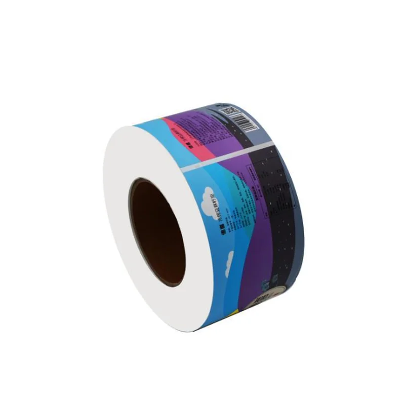 Color Printing Copperplate Paper Self-adhesive PVC Transparent Kraft Paper Writing Paper Packaging Label Sealing Sticker 1000PCS