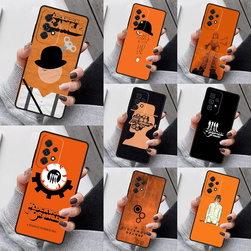 A Clockwork Orange Film Phone Case For Samsung Galaxy S23 S21 S20 FE S24 S22 Ultra Note20 S10 S9 S8 Plus A40 A52 A12 A13 A53