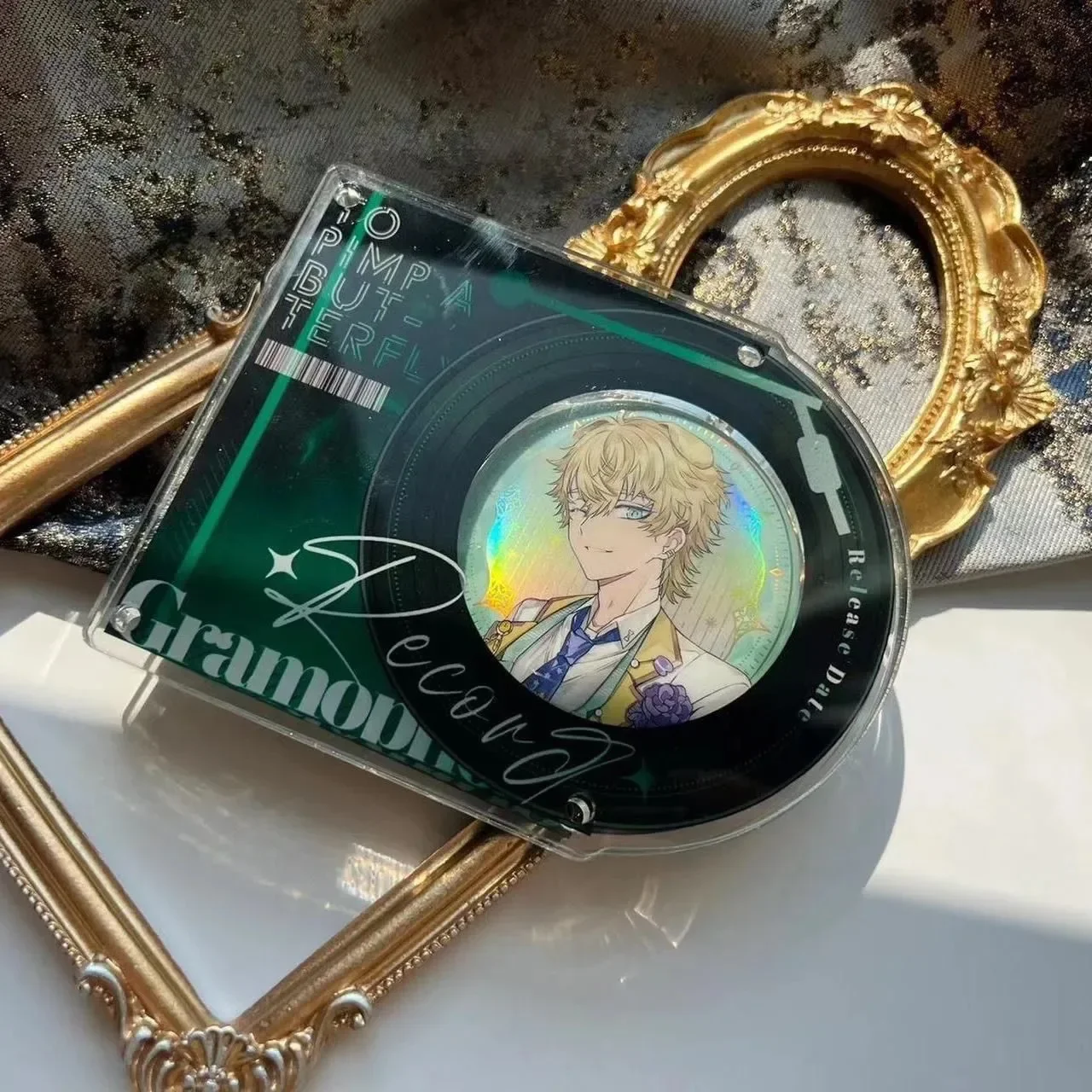 Cosplay acrylic CD disc tray, display and storage, brick clear and high aesthetic decoration, give to girlfriends and friends