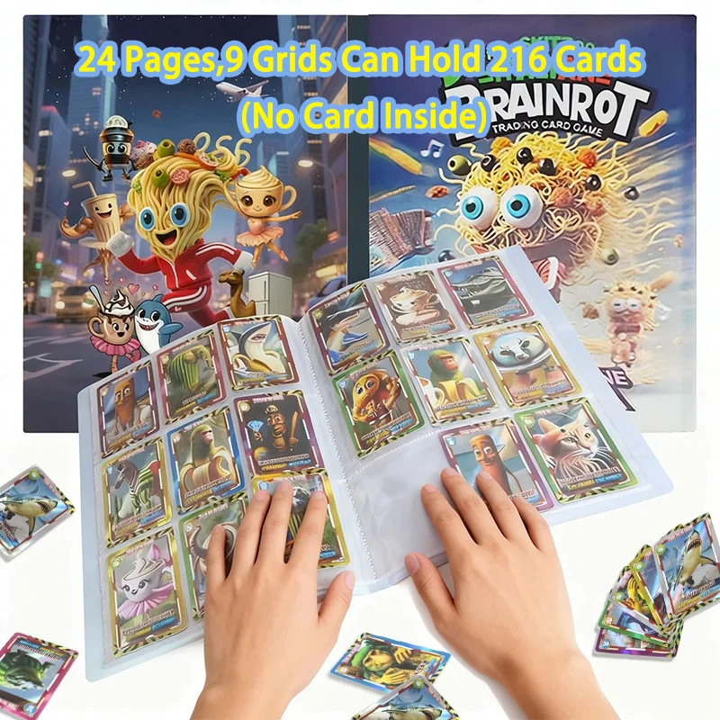 Italian Brainrot Trading Card Set with Booklet