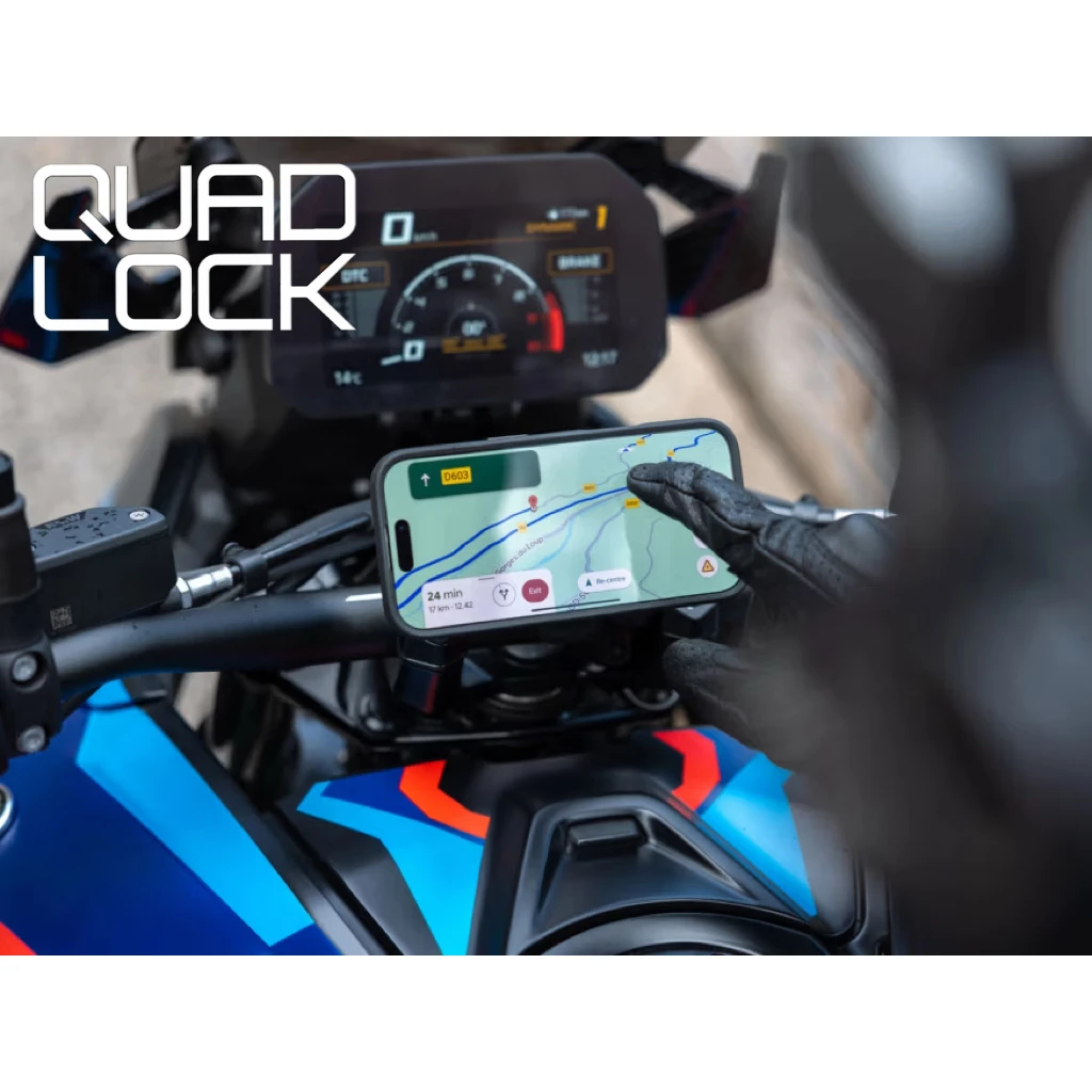 QUAD LOCK Anti-Shake Bike Cell Phone shock absorber Holder with Vibration Dampener Bicycle Accessories antivibration