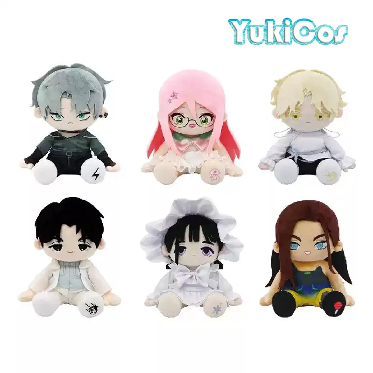 Official Star Idol Band Alien Stage Ivan Till Mizi Sua Luka Hyuna Stuffed Plushie 20cm Plush Doll Body Clothes BB