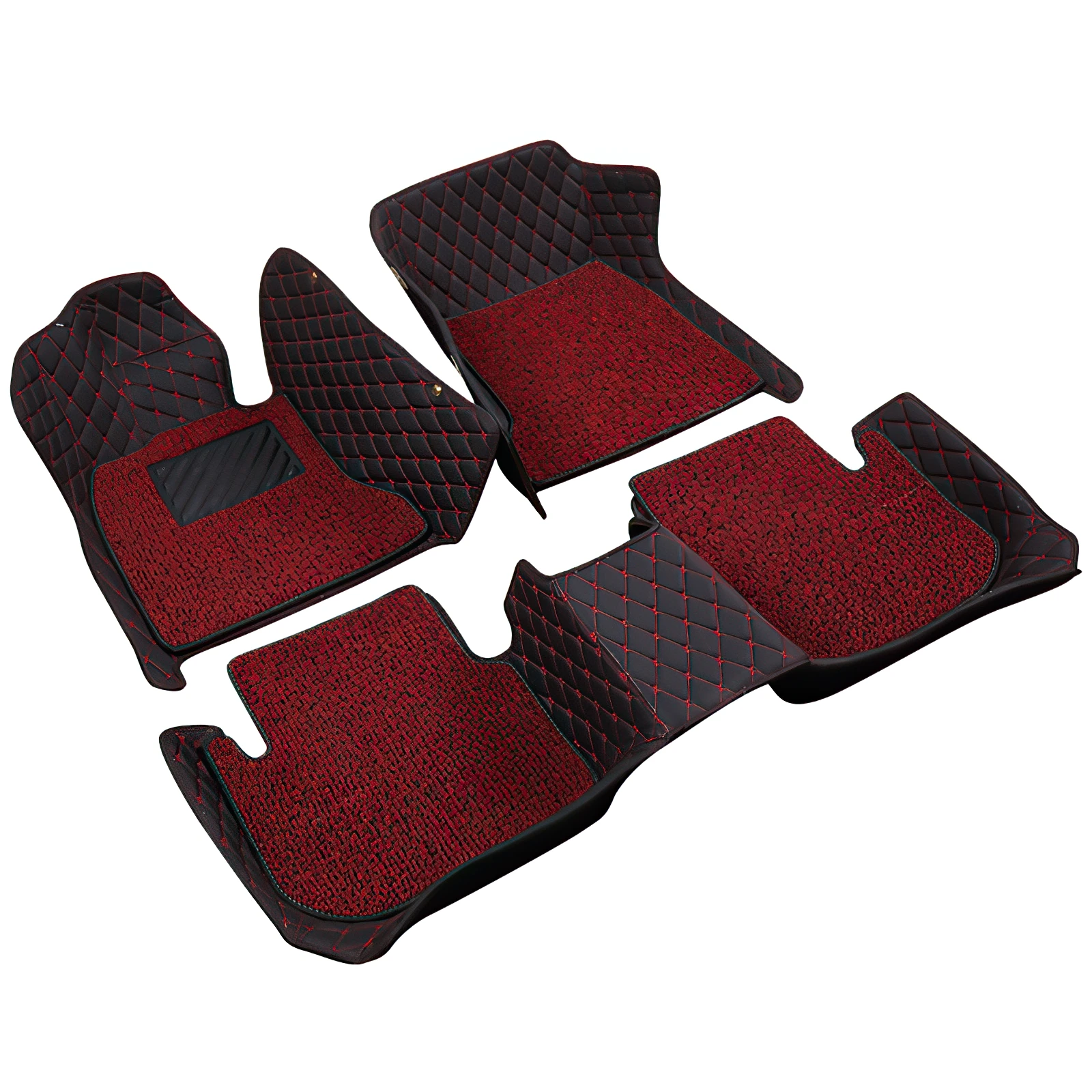 

Custom Automotive Carpet Leather Car Floor Mats All Season Custom Fit All Cars