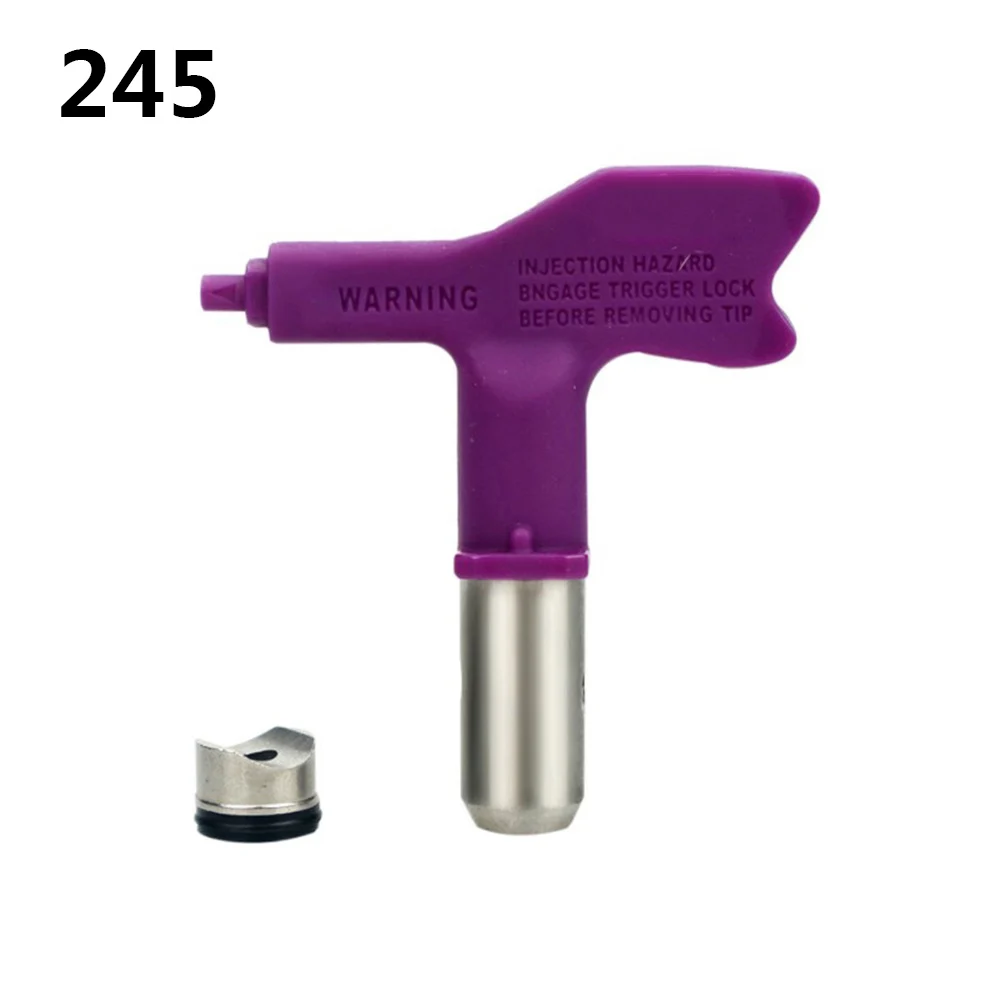 Ugello con punta a spruzzo Airless pistola a spruzzo spruzzatore di vernice ugello di tenuta con finitura Fine 209-655 punta dell'aerografo per strumenti da giardino di casa con punta a spruzzo