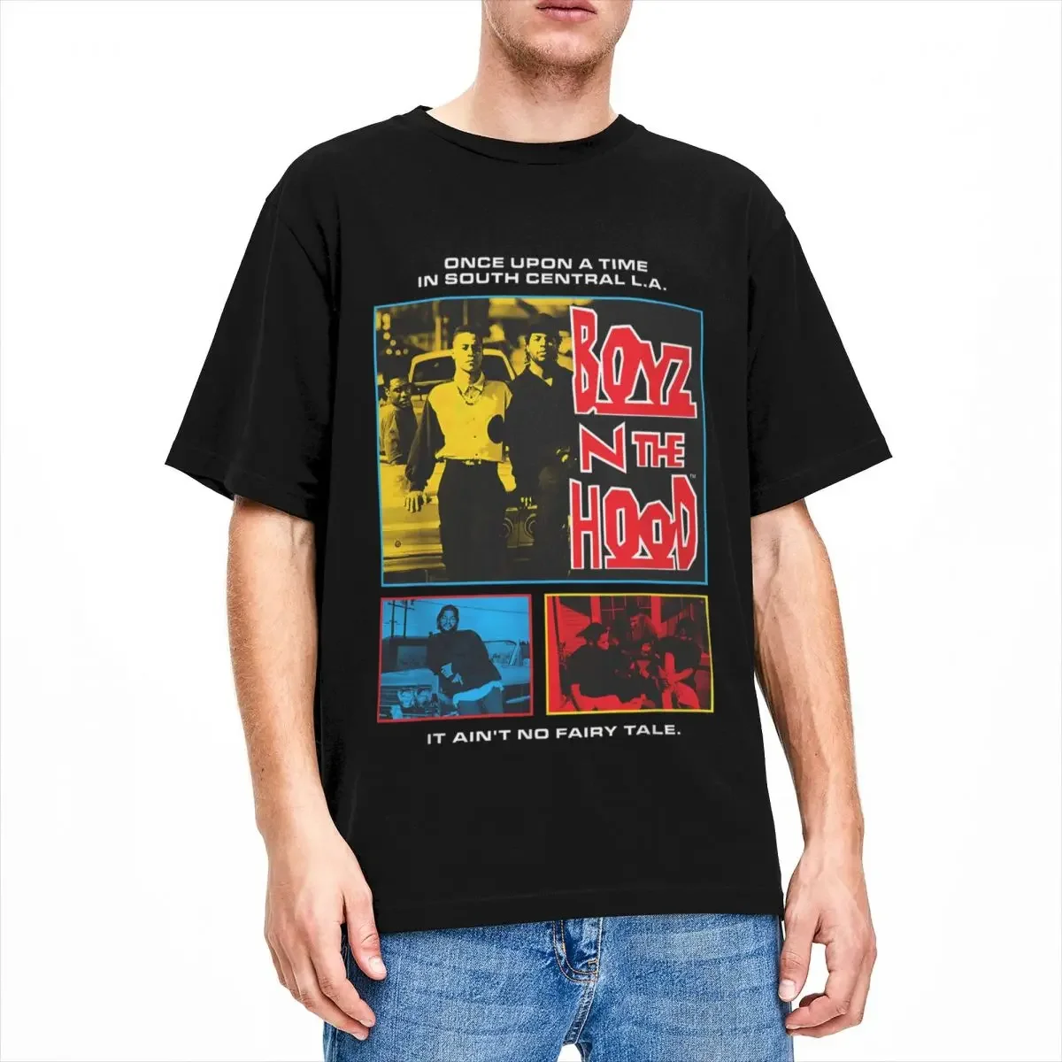 Boyz N The Hood South Central Classic Film Merch T Shirt for Men Women Vintage 100% Cotton Tee Shirt New Arrival Cloth