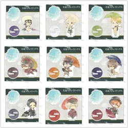 Game Ryunosuke Akutagawa Osamu Dazai Atsushi Nakajima Doppo Kunikida Acrylic Stand Doll Anime Mini Figure Model Cosplay Toy Gift