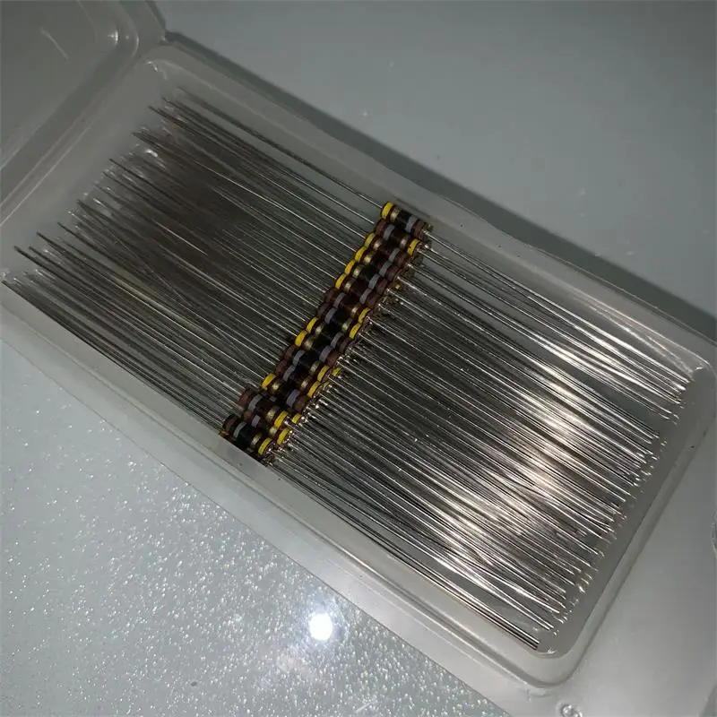 Boxed for AB 1/4W 18R Vintage Carbon Core Non-inductive Audio Resistor  100pcs