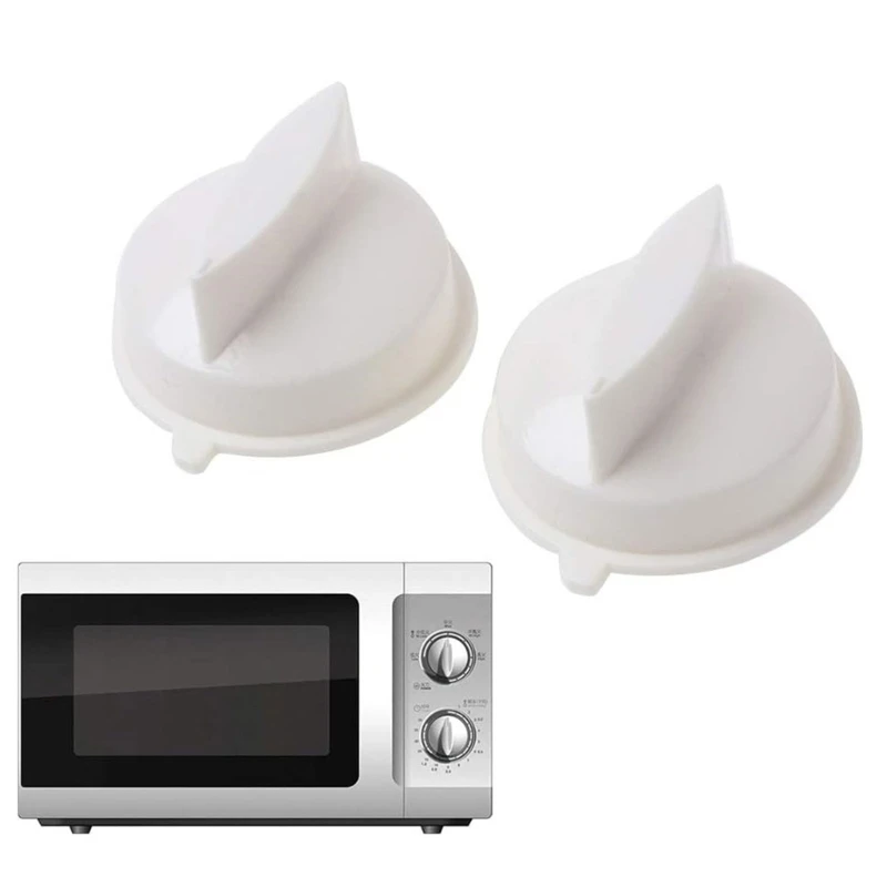 10PCS Replacement Plastic Knob Microwave Knob Assembly Timer Knobs Kitchen Appliances Knob Suitable for Microwave