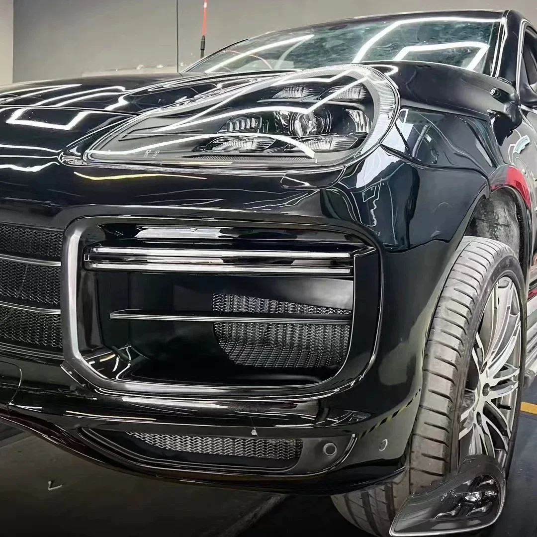 Car Bodykit For Porsche Cayenne 957 2007-2010 Upgrade Modified to NEW Cayenne Turbo 2023 Styling bodykit Accessories - Image 4