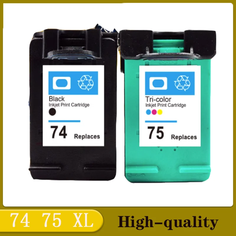 

74XL 75XL Ink Cartridges Compatible For hp 74 75 XL for hp74 for hp75 Photosmart C4200 C4280 C4345 C4380 C4385 C4480