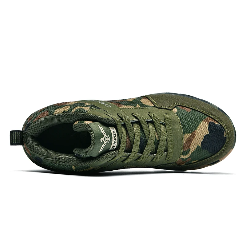 Dames camouflage hardloopschoenen 2025, nieuw lichtgewicht ademend, elegant hoogteverhogend ontwerp, geschikt voor buitenactiviteiten