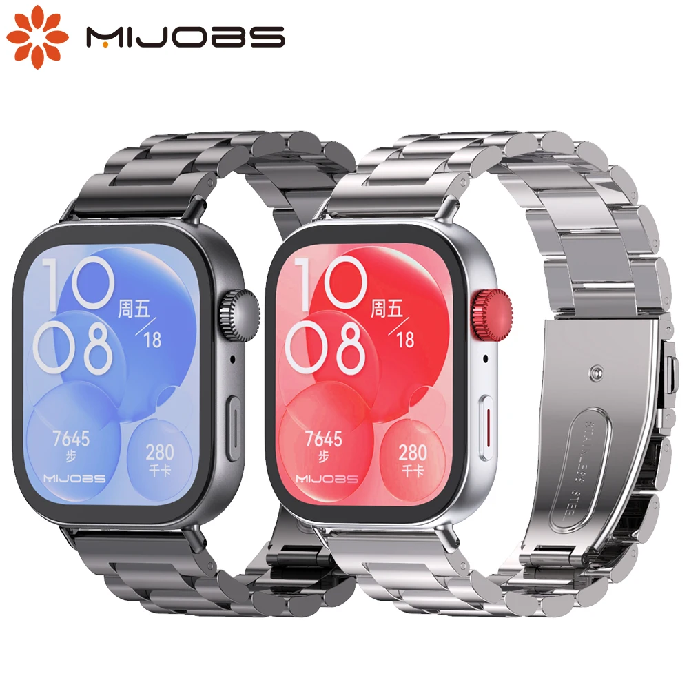 Metal Strap for Huawei Watch Fit 4 Pro / 4 / 3 Bracelet Wristband for Huawei Watch Fit 4 3 Stainless Steel Belt Accessories