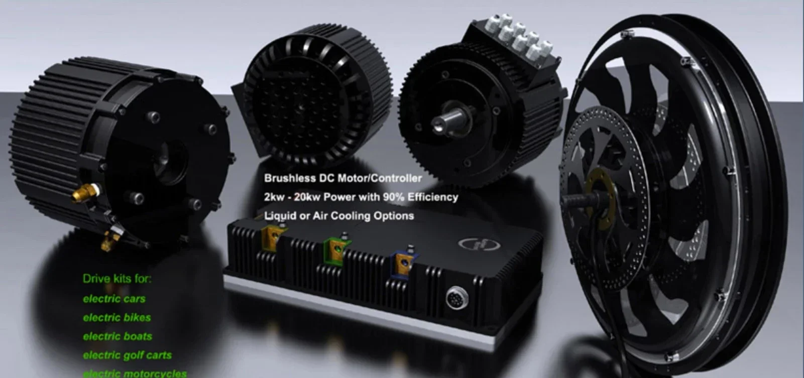 Best sell High power brushless DC water-cooled motor 48V 72V 10KW 4500rpm