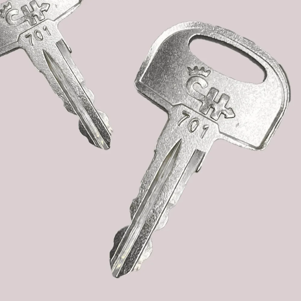 701 Key Ignition Key Spare Key for Sany Mini Excavator Models SY16C SY26U SY35U