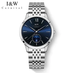 Switzerland IW New Automatic Men Watches Top Brand Waterproof Luxury Men Mechanical Wristwatch Stainless Steel Relogio Masculino