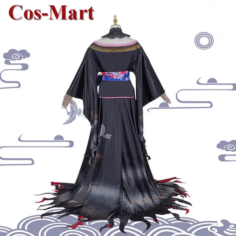 

Cos-Mart Anime VTuber Hololive Mori Calliope Cosplay Costume Sweet New Year's Kimono Activity Party Role Play Clothing