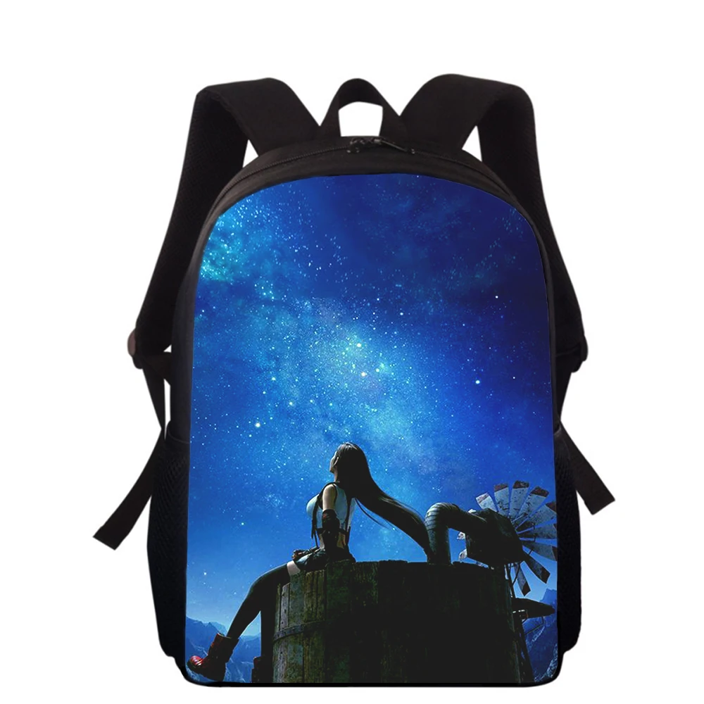 

FINAL FANTASY 15” 3D Print Kids Backpack Primary School Bags for Boys Girls Back Pack Students School Book Bags