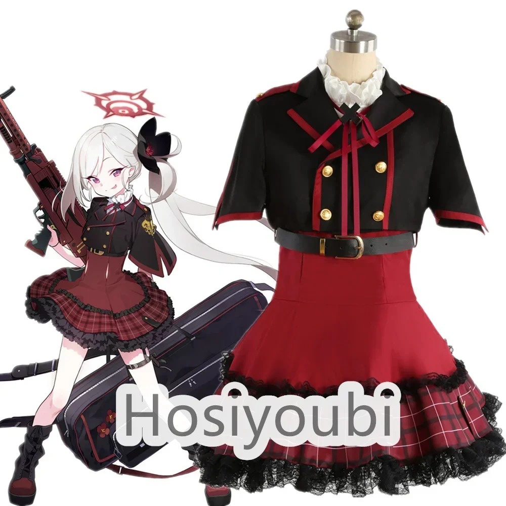 Blue Archive Asagi Mutsuki Cosplay Halloween Theme Costume