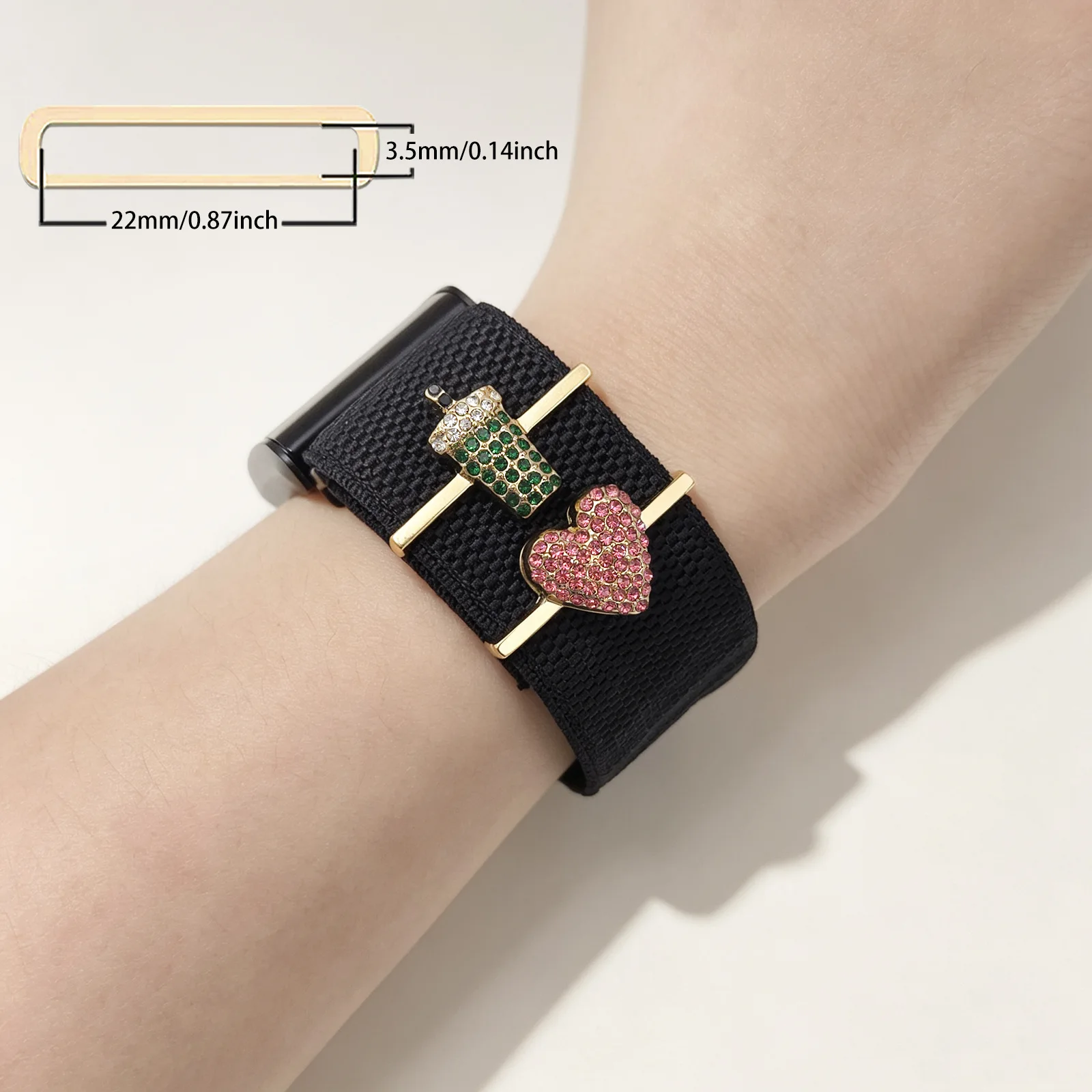 DIY Watch Strap Decorative Clasp Accessories For Whoop 5.0/5.0 MG/4.0 Cartoonish Small Accessories Jewelry Items