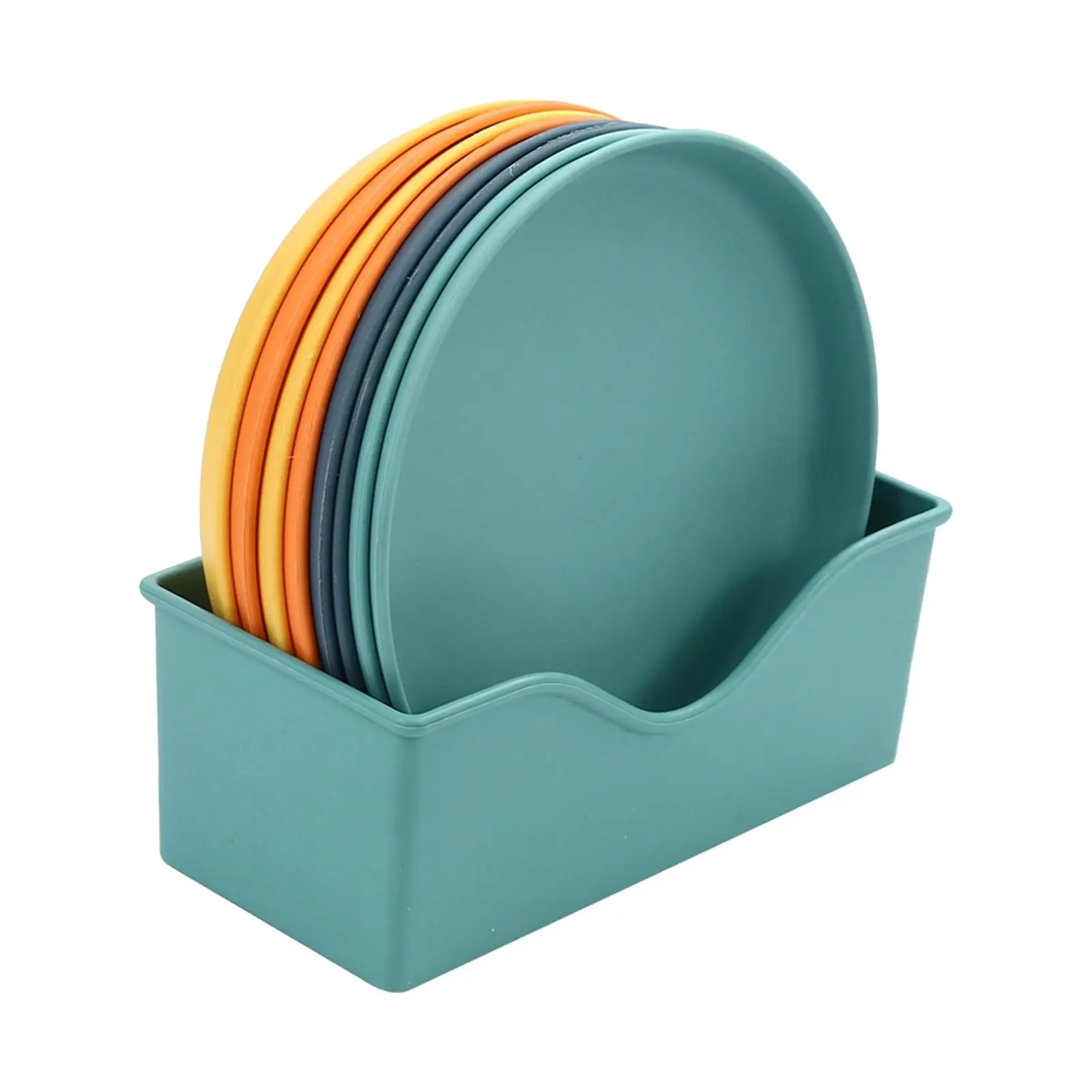 Platos de cena para servir postre, vajilla con Base de almacenamiento, plato de pepinillos para el hogar, Hotel, restaurante, banquete, 8 Uds.