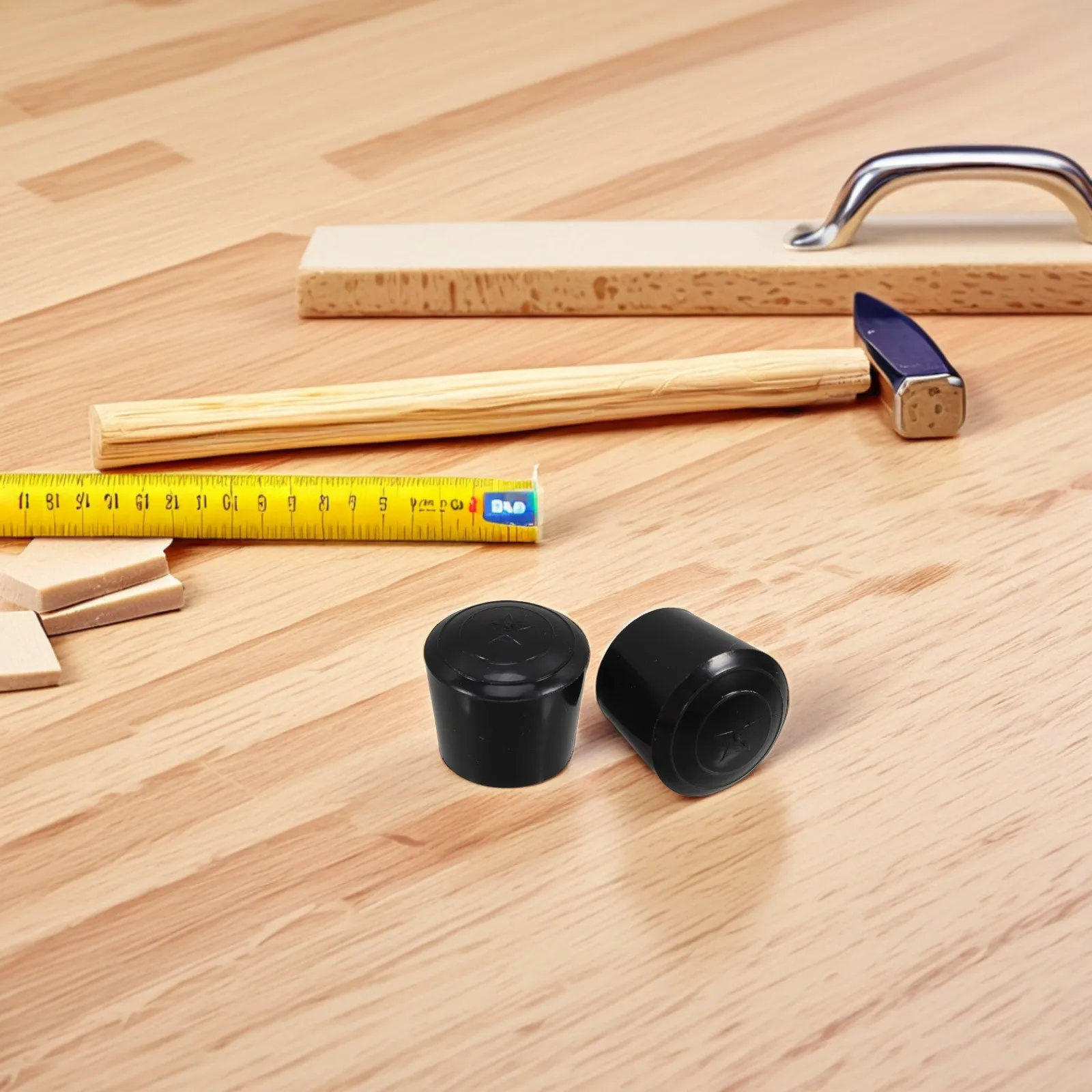 

12pcs Rubber Foot Caps For Chair Legs Floor Protectors Anti Scratch Non Slip Furniture Leg Covers Table Stool Bed Frame Pads