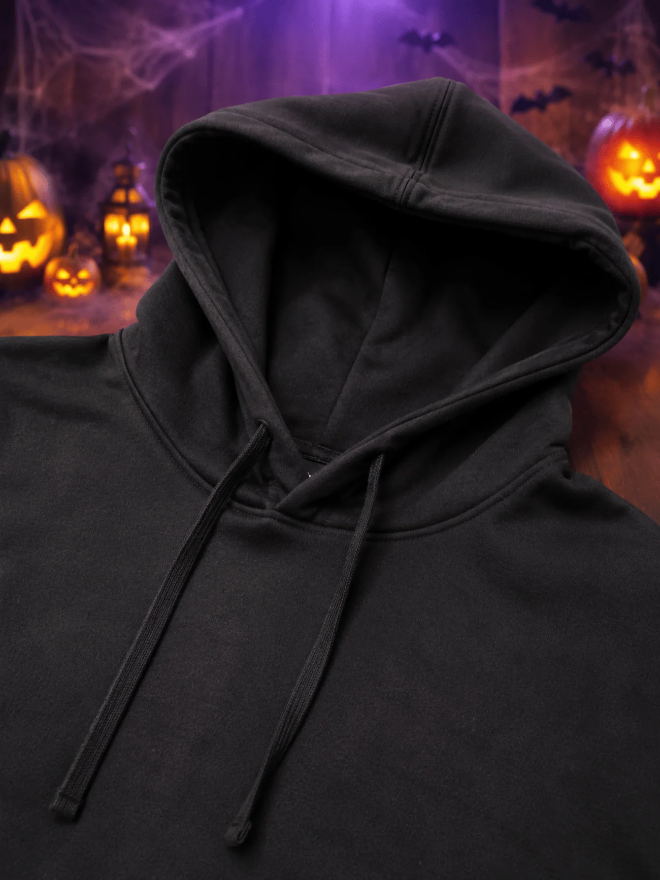Skeleton Playing with Dog Halloween Hoodie Unisex Fall Bone Dog Paw Graphic Pullover Hooded Sweatshirt for Men Women