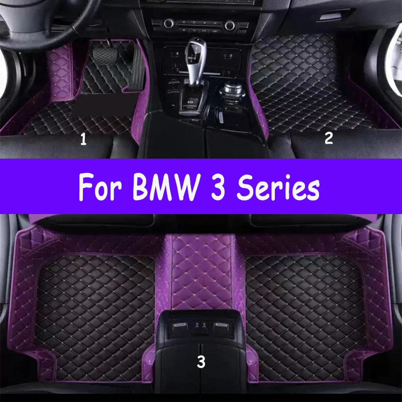 

For BMW 3 Series E91 Touring Wagon Estate 2005~2011 5 Seats Car Floor Mats Waterproof Pad Tapetes Para Automovil Car Accessories