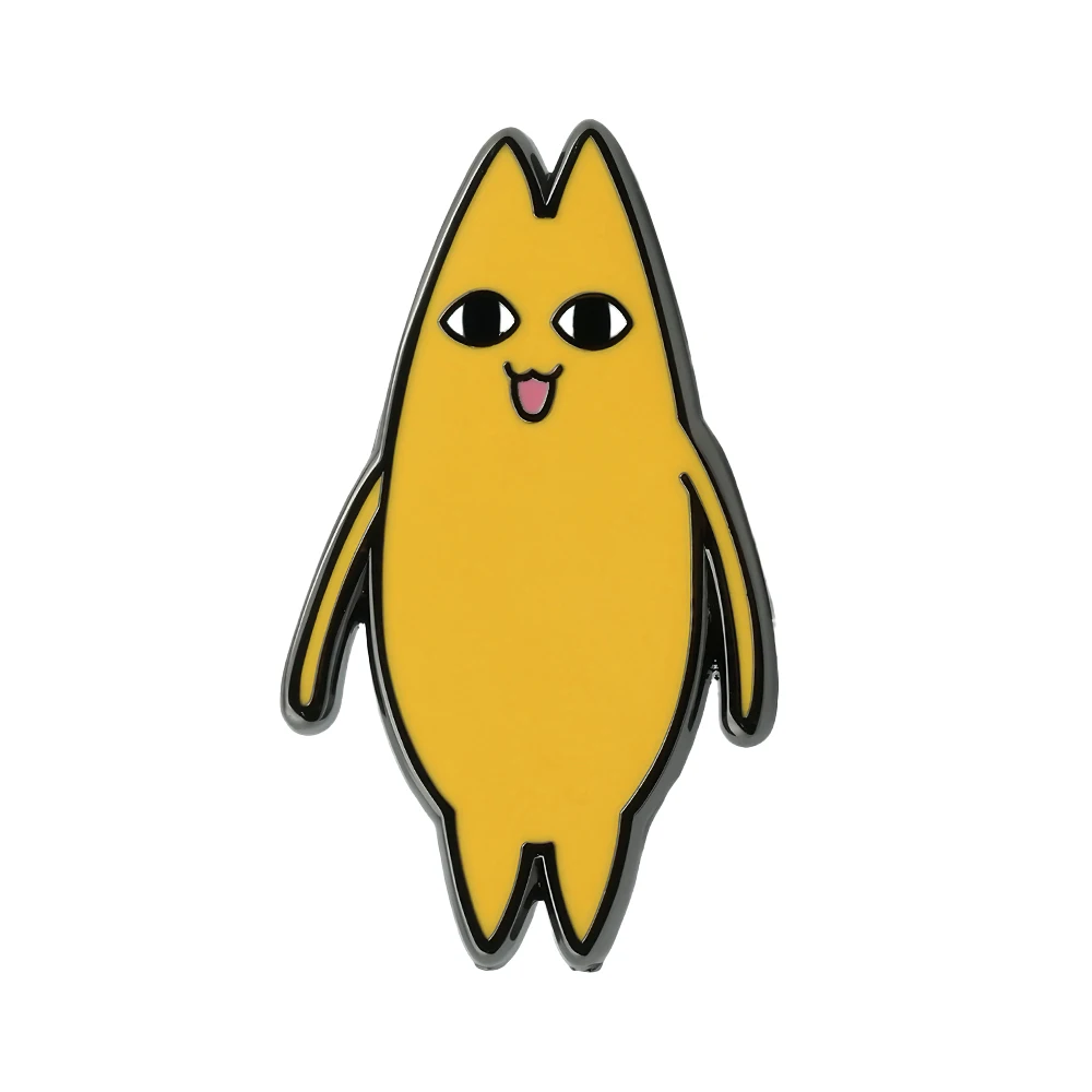 Chiyo-chichi Chiyo Father Badge Azumanga Daioh Enamel Pin Cute Mythical Creature Cat Brooch Novelty Fun Decorative