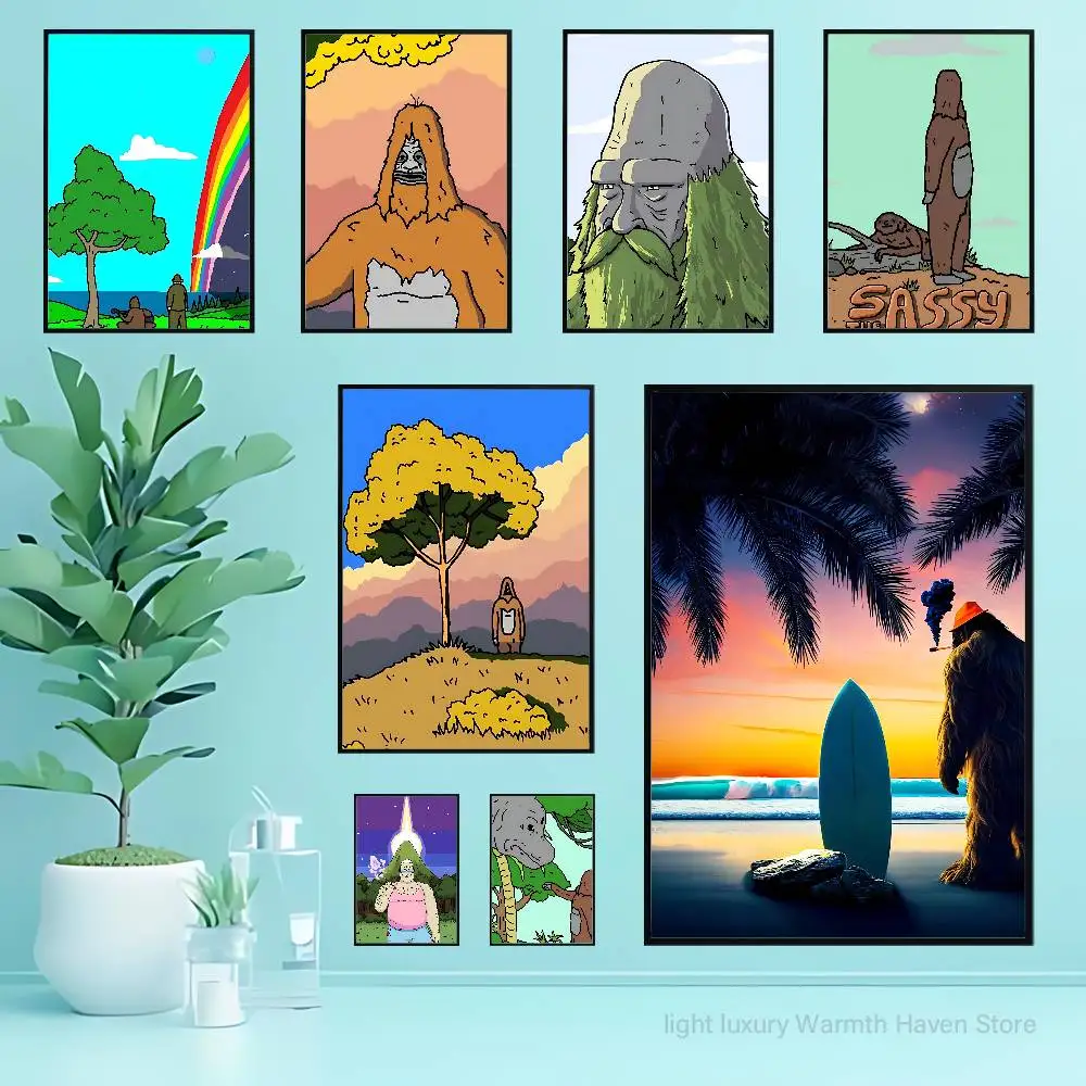 

T-The Big L-Lez Show Poster HD Art Sticky Wall Waterproof Home Living Room Bedroom Bar Aesthetic Decoration