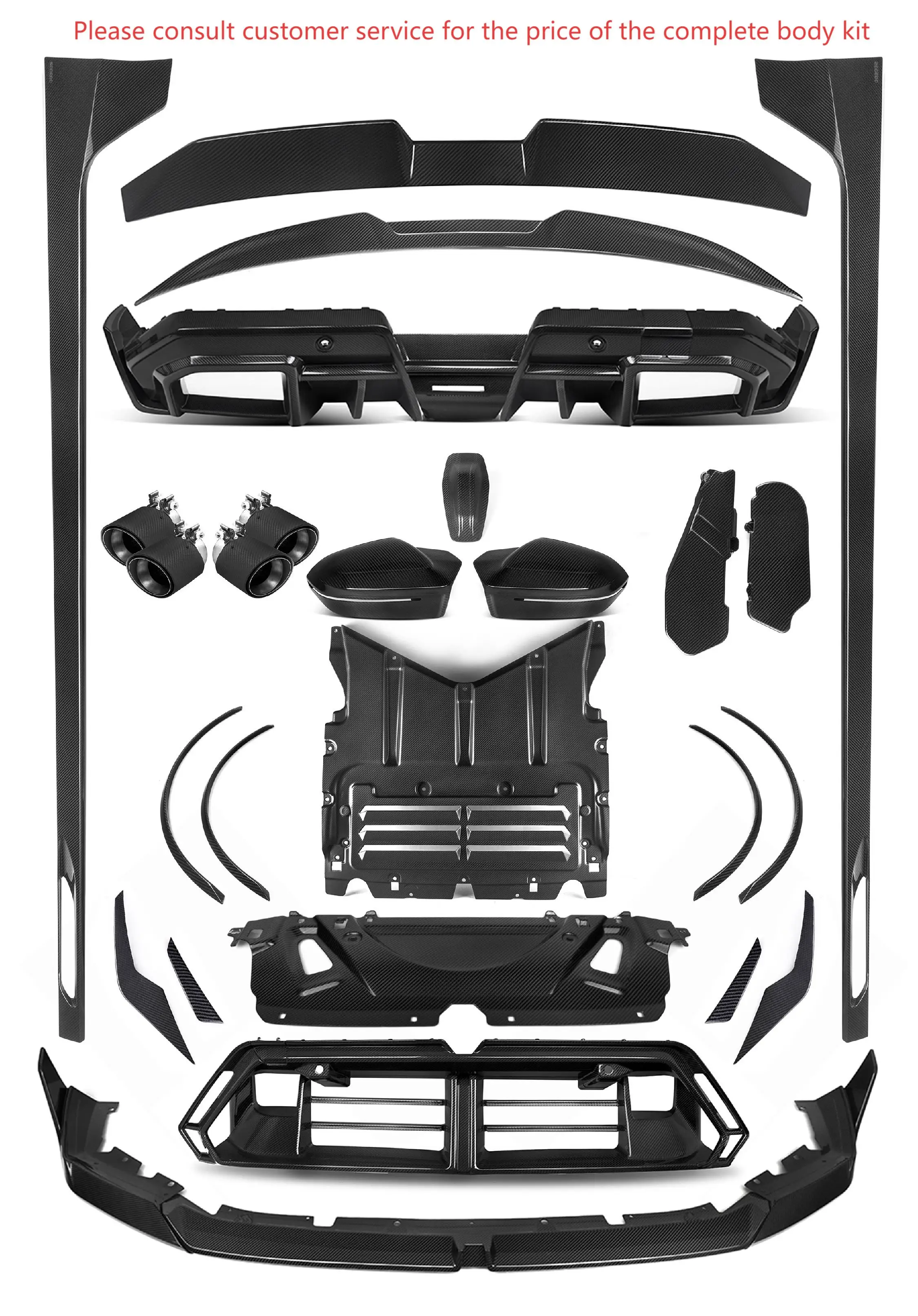 2025 Perfect Real Dry Carbon Fiber Automotive Engine Computer Cover Suitable For BMW M5 G90 G99 OEM Style