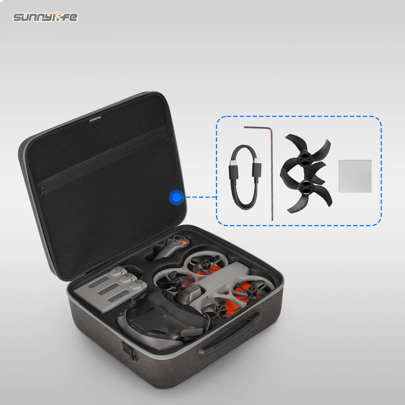 Sac de rangement pour DJI Avat - Drone Goggles Dji avis et prix