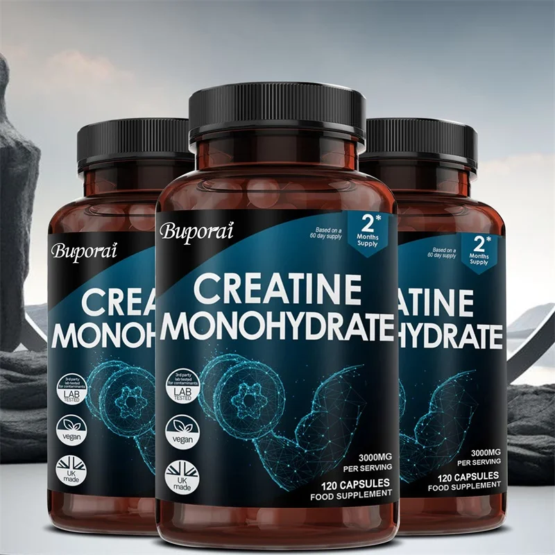 

Creatine Monohydrate — повышает сотовую энергию, улучшает когнитивную функцию, безглютеновый, способствует росту мышц и восстановлению