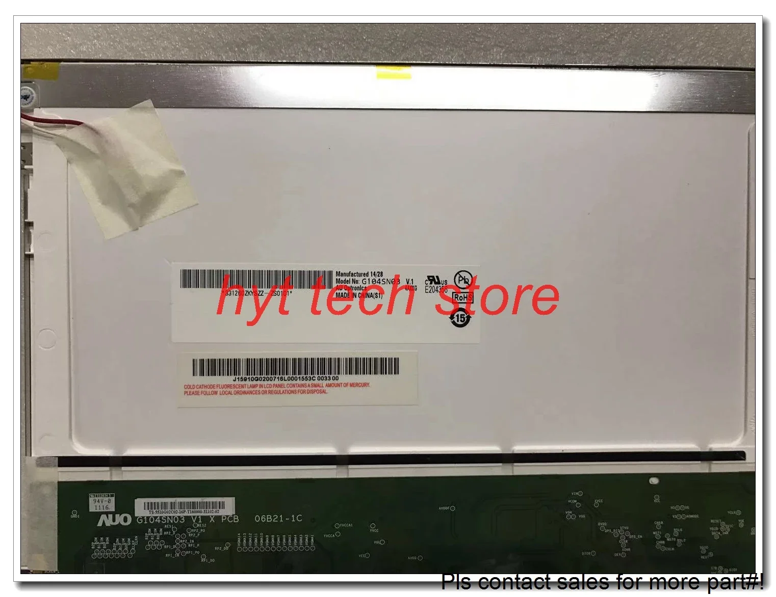 Fornire G104SN03 V.1 G104SN03 V1 LCD industriale da 8,4 pollici, buona qualità al 100%.